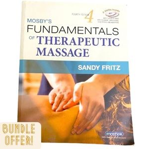 🔥CLEARANCE🔥 Mosby’s Fundamentals of Therapeutic Massage 4th Edition - NO DVD’S